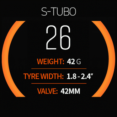 튜블리토 튜브 S-Tubo-MTB-26 / 엠티비 튜브 경량