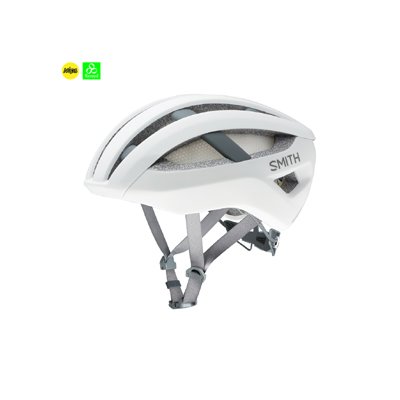 스미스 헬멧 네트워크 밉스 자전거 헬멧 매트 화이트 (아시안핏 라이너 + 썬바이저 추가)