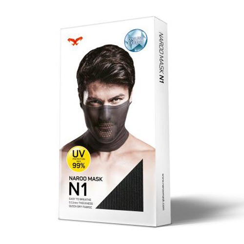 [나루] N1 / 얇은 소재에 숨구멍을 구현한 자외선 차단 마스크